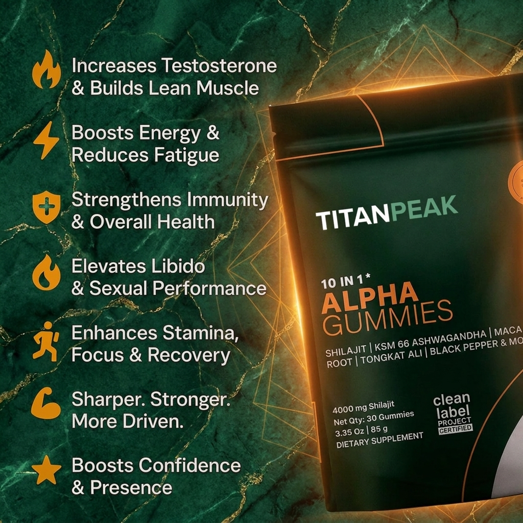 TITANPEAK™ LIBIDO & DRIVE SUPPORT